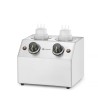 Viengubas padažo šildytuvas, HENDI, Dvigubas - 2x0,65L, 230V/400W, 270x223x(H)282mm