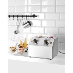 Viengubas padažo šildytuvas, HENDI, Dvigubas - 2x0,65L, 230V/400W, 270x223x(H)282mm