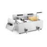 Gruzdintuvė su skaitmeniniu skydeliu Profi Line 2x 8 l, HENDI, Profi Line, 16L, 230V/7000W, 605x515x(H)350mm
