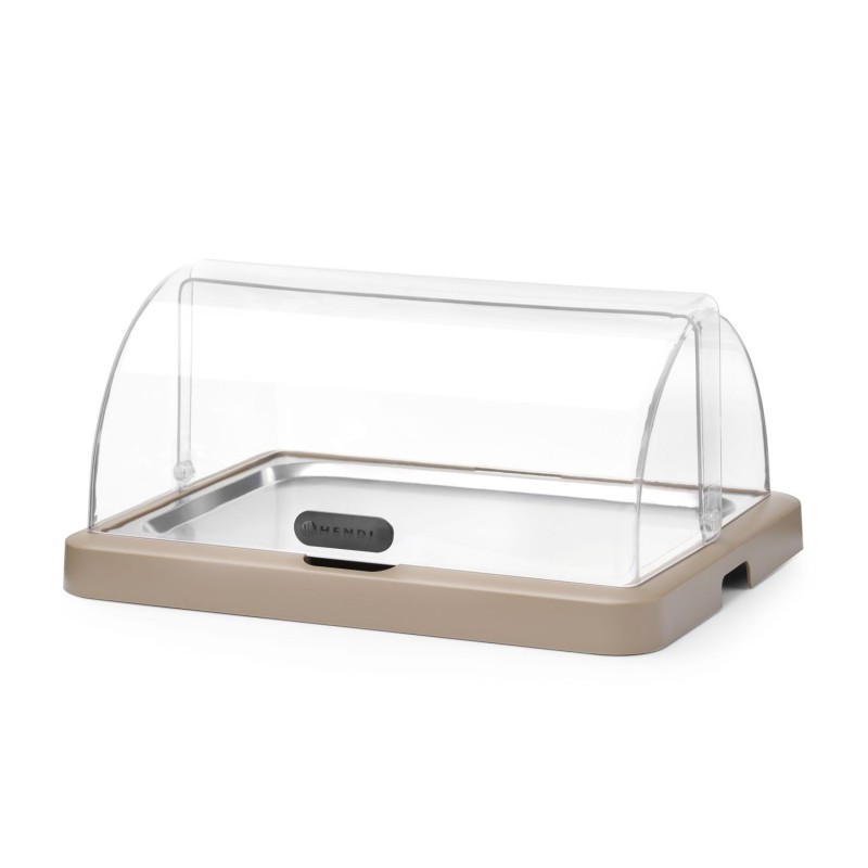 Rotininė šaldymo vitrina „Duo UNIQ“, HENDI, Viengubas, Smėlio spalvos, 460x355x(H)220mm, rettangolare