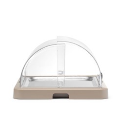 Rotininė šaldymo vitrina „Duo UNIQ“, HENDI, Viengubas, Smėlio spalvos, 460x355x(H)220mm, rettangolare