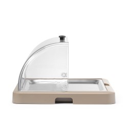 Rotininė šaldymo vitrina „Duo UNIQ“, HENDI, Viengubas, Smėlio spalvos, 460x355x(H)220mm, rettangolare