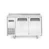 2 durų aušinimo stalas su šoniniu agregatu, Arktic, Kitchen Line, 166L, 230V/270W, 600x1200x(H)840mm