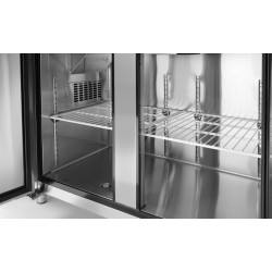 2 durų aušinimo stalas su šoniniu agregatu, Arktic, Kitchen Line, 166L, 230V/270W, 600x1200x(H)840mm