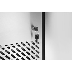 2 durų aušinimo stalas su šoniniu agregatu, Arktic, Kitchen Line, 166L, 230V/270W, 600x1200x(H)840mm