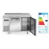 2 durų aušinimo stalas su šoniniu agregatu, Arktic, Kitchen Line, 166L, 230V/270W, 600x1200x(H)840mm