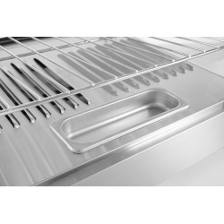Stalinė šildymo vitrina, HENDI, 97 litrai, 230V/800W, 460x467x(H)785mm
