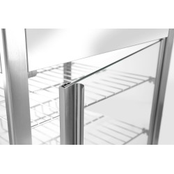 Stalinė šildymo vitrina, HENDI, 97 litrai, 230V/800W, 460x467x(H)785mm