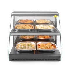 Stalinė kvarcinė šildymo vitrina, HENDI, dviejų lygių, 230V/560W, 650x485x(H)630mm