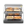 Stalinė kvarcinė šildymo vitrina, HENDI, dviejų lygių, 230V/560W, 650x485x(H)630mm