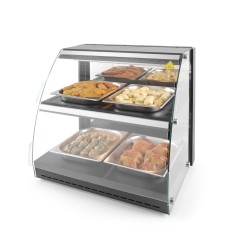 Stalinė kvarcinė šildymo vitrina, HENDI, dviejų lygių, 230V/560W, 650x485x(H)630mm