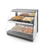Stalinė kvarcinė šildymo vitrina, HENDI, dviejų lygių, 230V/560W, 650x485x(H)630mm