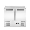 2 durų šaldomas stalas salotoms su atlenkamuju dangčiu, Arktic, 146L, 230V/145W, 700x900x(H)860mm