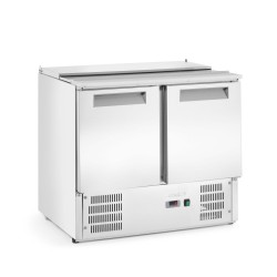 2 durų šaldomas stalas salotoms su atlenkamuju dangčiu, Arktic, 146L, 230V/145W, 700x900x(H)860mm
