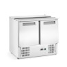 2 durų šaldomas stalas salotoms su atlenkamuju dangčiu, Arktic, 146L, 230V/145W, 700x900x(H)860mm