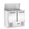 2 durų šaldomas stalas salotoms su atlenkamuju dangčiu, Arktic, 146L, 230V/145W, 700x900x(H)860mm