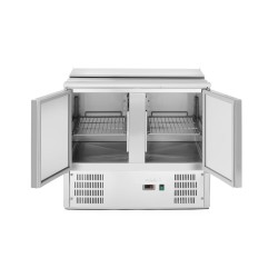 2 durų šaldomas stalas salotoms su atlenkamuju dangčiu, Arktic, 146L, 230V/145W, 700x900x(H)860mm