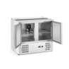 2 durų šaldomas stalas salotoms su atlenkamuju dangčiu, Arktic, 146L, 230V/145W, 700x900x(H)860mm