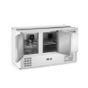 3 durų šaldomas stalas salotoms su atlenkamuju dangčiu, Arktic, 219L, 230V/155W, 700x1365x(H)860mm