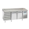 Pizza cooling counter, Arktic, 362L, Sidabro, 230V/210W, 2025x800x(H)1040mm