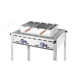 Churrasco stačiakampė kepsninė, Tramontina, 530x350x(H)117mm