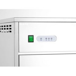 Ledo dribsnių gaminimo aparatas, Arktic, apie 85 kg/24 val., 230V/430W, 612x548x(H)820mm