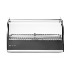 Šildymo vitrina, HENDI, vieno lygio, Juodas, 230V/800W, 554x376x(H)311mm