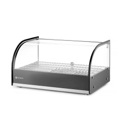 Šildymo vitrina, HENDI, vieno lygio, Juodas, 230V/800W, 554x376x(H)311mm