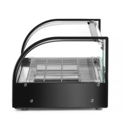 Šildymo vitrina, HENDI, vieno lygio, Juodas, 230V/800W, 554x376x(H)311mm