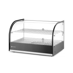 Stalinė šildymo vitrina, HENDI, dviejų lygių, Juodas, 230V/800W, 554x376x(H)376mm