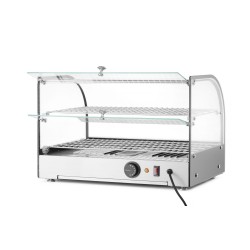 Stalinė šildymo vitrina, HENDI, dviejų lygių, Juodas, 230V/800W, 554x376x(H)376mm