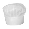 Virėjo kepurė - 10 vnt., HENDI, Balta, 10 vnt., ⌀300x(H)230mm