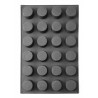 Silikono forma MUFFIN, HENDI, 570x375x(H)40mm