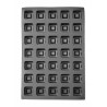 Silikono forma SQUARE, HENDI, 570x375x(H)25mm, Kvadratinis