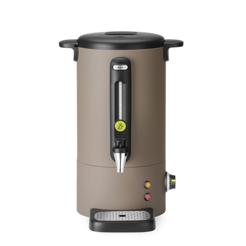 Karštų gėrimų aparatas UNIQ, HENDI, designed by Robert Bronwasser, 9L, Taupe, 230V/950W, 307x330x(H)450mm