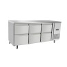 Šaldomas prekystalis, 6 stalčiai, Arktic, 204L, 230V/400W, 700x1795x(H)840mm