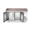 2 durų šaldomas stalas picai su granito stalviršiu, Arktic, 250L, Granitas, 230V/250W, 800x1510x(H)1050mm