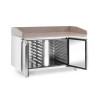 2 durų šaldomas stalas picai su granito stalviršiu, Arktic, 250L, Granitas, 230V/250W, 800x1510x(H)1050mm