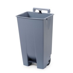 Šiukšliadėžė, HENDI, 120L, Šviesiai pilkas, 510x425x(H)875mm