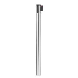 Apsauginis barjeras su sidabrine juosta be pagrindo, HENDI, ⌀64x(H)935mm