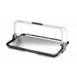 Maža „rolltop“ tipo vitrina, dviejų funkcijų, vienguba, HENDI, 465x315x(H)195mm