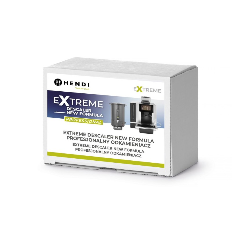 Naujos formulės Extreme Descaler, profesionali nuosėdų šalinimo priemonė – 30 tablečių pakuotėje, HENDI, 30 tabletės