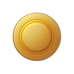 Gilioji plokštelė „LYS AMBER“, Duralex, Oranžinė, ⌀195x(H)35mm