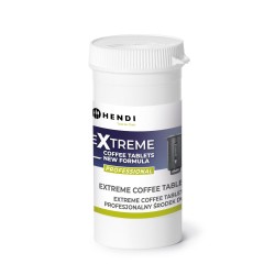 Naujos formulės Extreme Coffee tablets, profesionalus kavos mašinų valymo agentas, HENDI, 25 tabletės