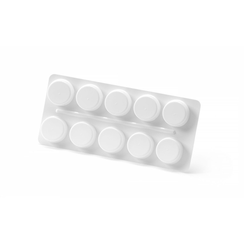 Naujos formulės Extreme Coffee tablets, profesionalus kavos mašinų valymo agentas, HENDI, 40 lapelių po 10 tablečių