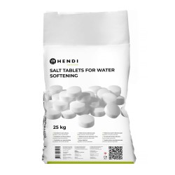 Druskos tabletės vandens minkšinimo filtrui 25kg.