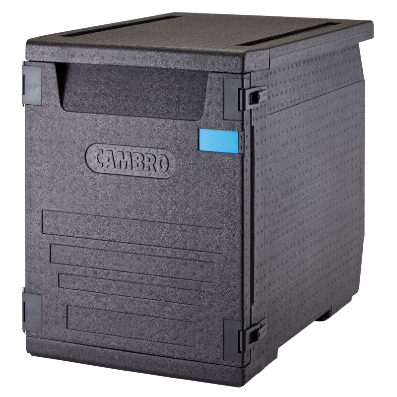 Termoizoliacinis konteineris Cam GoBox, įkraunamas iš priekio, skirtas konteineriams 600x400 mm, su 6 integruotomis kreipiamo...