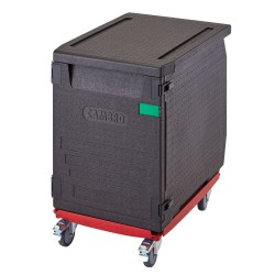 Termoizoliacinis konteineris Cam GoBox, įkraunamas iš priekio, skirtas konteineriams 600x400 mm, su 6 integruotomis kreipiamo...