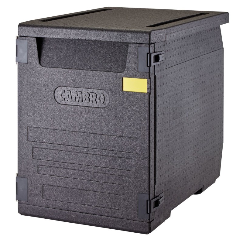 Termoizoliacinis konteineris Cam GoBox, įkraunamas iš priekio, skirtas konteineriams 600x400 mm, be kreipiamųjų, Cambro, 155L...