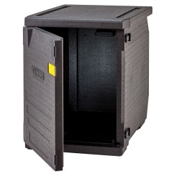 Termoizoliacinis konteineris Cam GoBox, įkraunamas iš priekio, skirtas konteineriams 600x400 mm, be kreipiamųjų, Cambro, 155L...